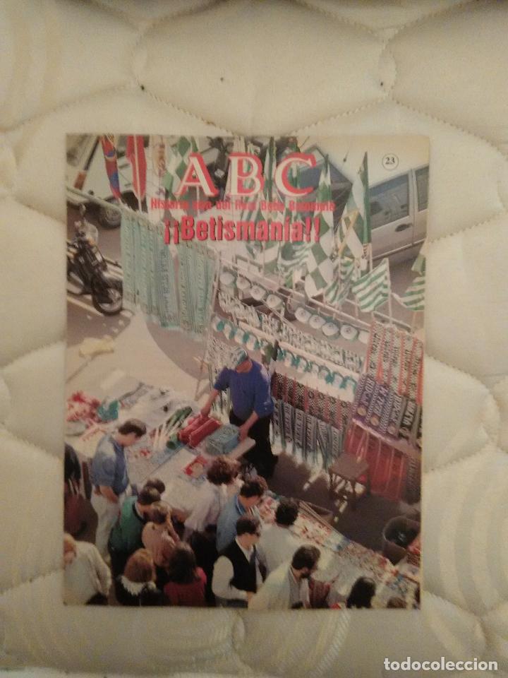Coleccionismo deportivo: La historia del Betis en fasc&iacute;culos antiguos publicados por Abc. Fasc&iacute;culo n&uacute;mero 23: Betisman&iacute;a