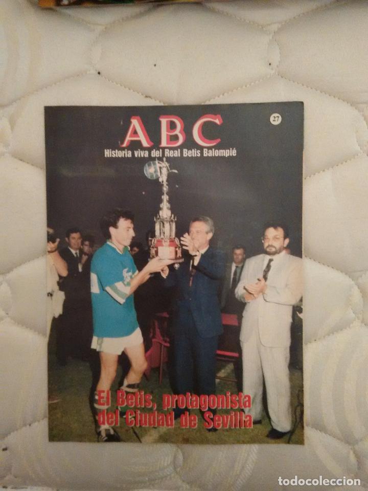 Coleccionismo deportivo: La historia del Betis en fasc&iacute;culos antiguos publicados por Abc. Fasc&iacute;culo n&uacute;mero 27: ciudad Sevilla