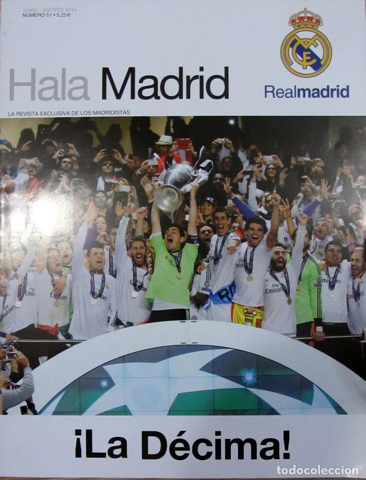 Coleccionismo deportivo: REVISTA HALA MADRID 51 REAL CAMPEON COPA EUROPA LA DECIMA UEFA CHAMPIONS LEAGUE 2014