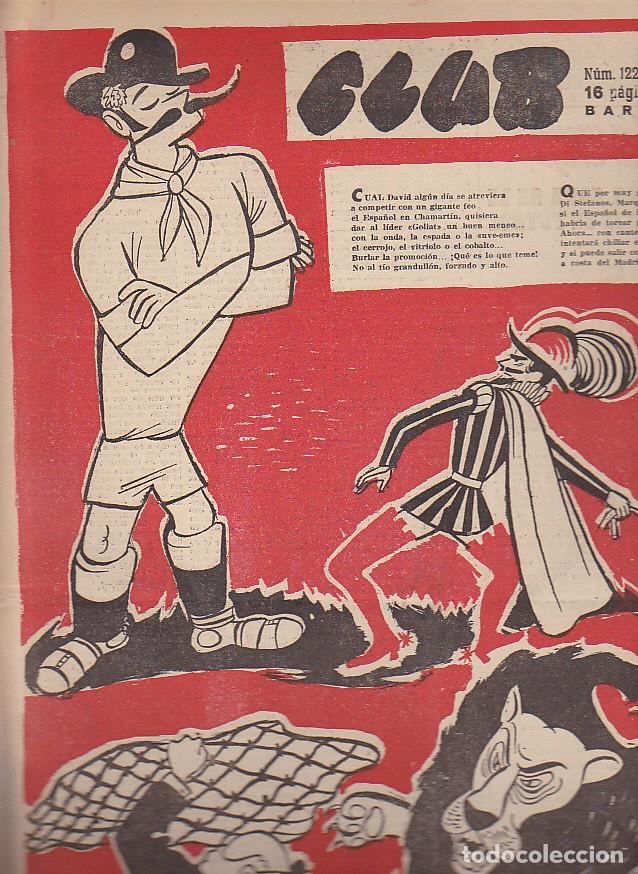 Sports collectibles: REVISTA CLUB N&ordm; 122