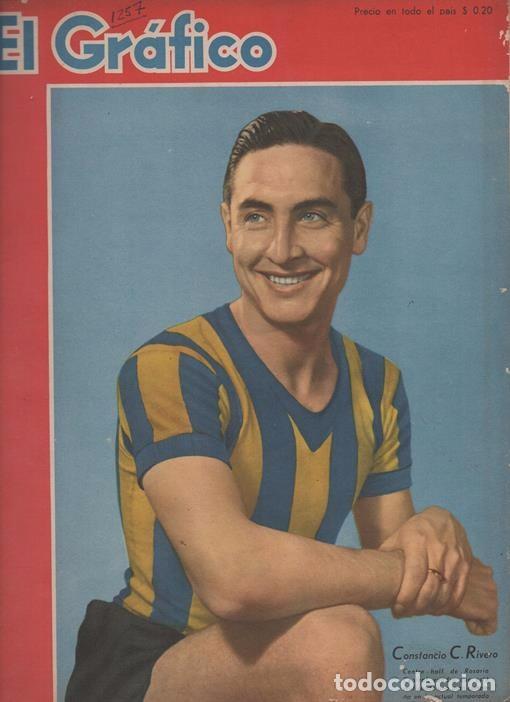 Coleccionismo deportivo: 1943 EL GRAFICO # 1257 CONSTANCIO C. RIVERO VITO DUMAS CICLISMO COPA NACIONES PELLETIER D&acute;OISY SAN L