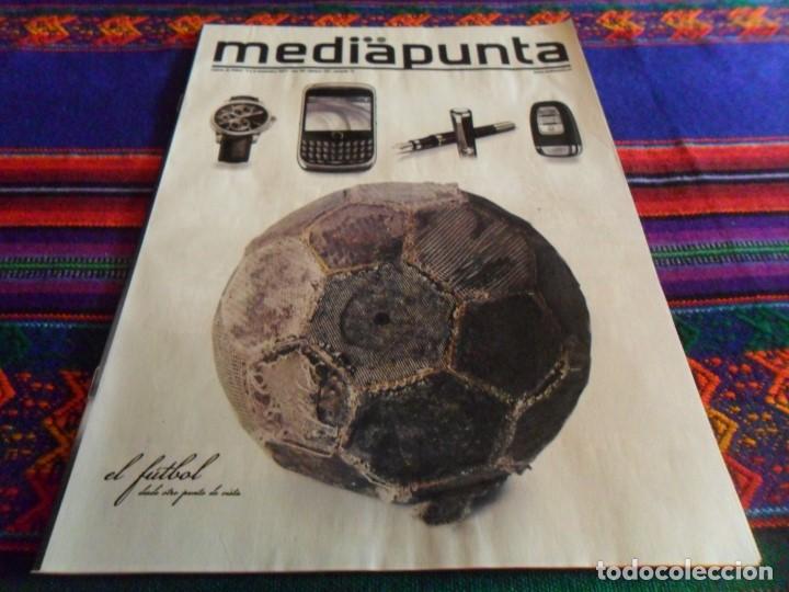 Coleccionismo deportivo: MEDIAPUNTA N&ordm; 133. 5-11-2011. SERGIO RAMOS REAL MADRID DEL BOSQUE FUTRE ATL&Eacute;TICO DE MADRID. BE.