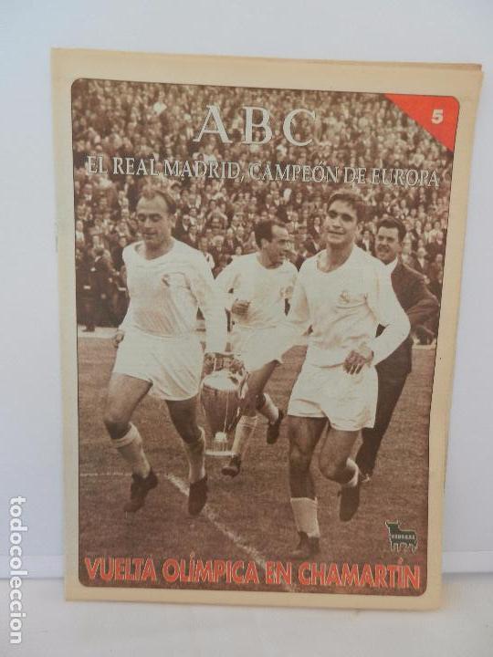 Coleccionismo deportivo: REVISTA ABC EL REAL MADRID, CAMPE&Oacute;N DE EUROPA N&ordm; 5. UN PENALTI ABRI&Oacute; EL CAMINO.