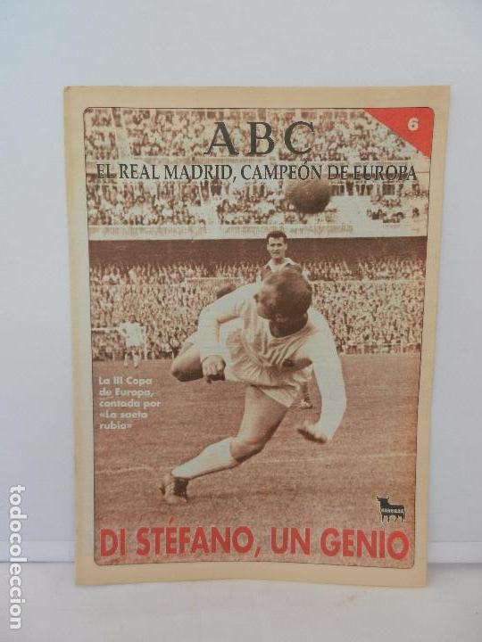 Coleccionismo deportivo: REVISTA ABC EL REAL MADRID, CAMPE&Oacute;N DE EUROPA N&ordm; 6. AMBERES Y SEVILLA , VICTIMAS.