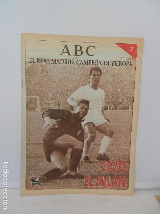 Coleccionismo deportivo: REVISTA ABC EL REAL MADRID, CAMPE&Oacute;N DE EUROPA N&ordm; 7. DOBLE REMONTADA.