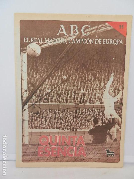 Coleccionismo deportivo: REVISTA ABC EL REAL MADRID, CAMPE&Oacute;N DE EUROPA N&ordm; 11. ESTRELLAS DEL SUPERCAMPE&Oacute;N.