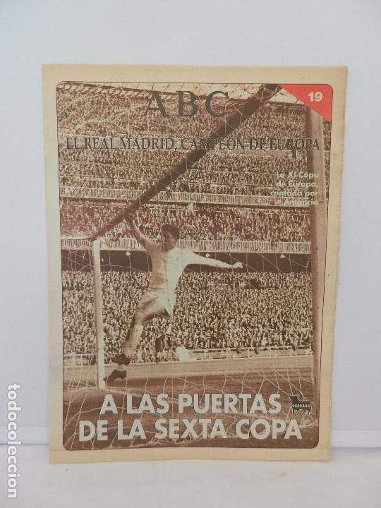 Coleccionismo deportivo: REVISTA ABC EL REAL MADRID, CAMPE&Oacute;N DE EUROPA N&ordm; 19. AMANCIO GENIO Y FIGURA.
