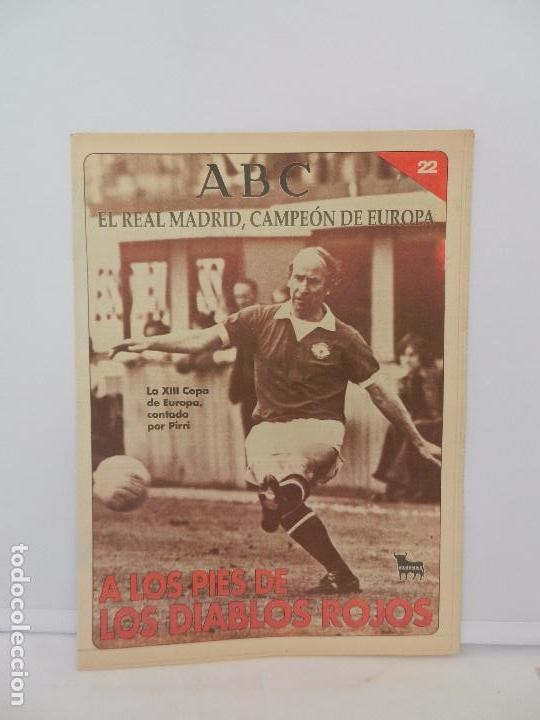 Coleccionismo deportivo: REVISTA ABC EL REAL MADRID, CAMPE&Oacute;N DE EUROPA N&ordm; 22. VELOSO HUNDE LAS ASPIRACIONES DEL AJAX.