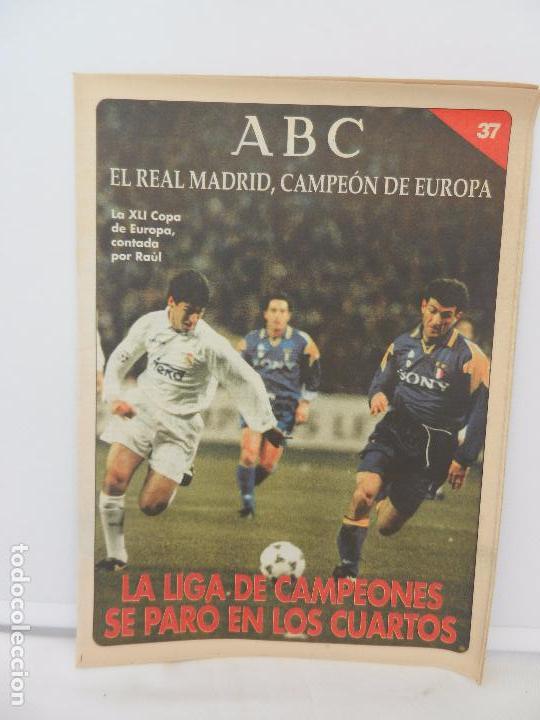 Coleccionismo deportivo: REVISTA ABC EL REAL MADRID, CAMPE&Oacute;N DE EUROPA N&ordm; 37. RETORNO FUGAZ.