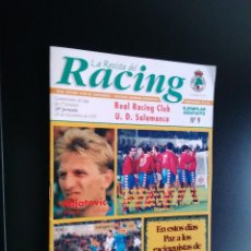 Coleccionismo deportivo: ANTIGUA REVISTA DEL RACING DE SANTANDER VS SALAMANCA DICIEMBRE DE 1995 (LIGA 95-96, 1995-1996). Lote 87602980