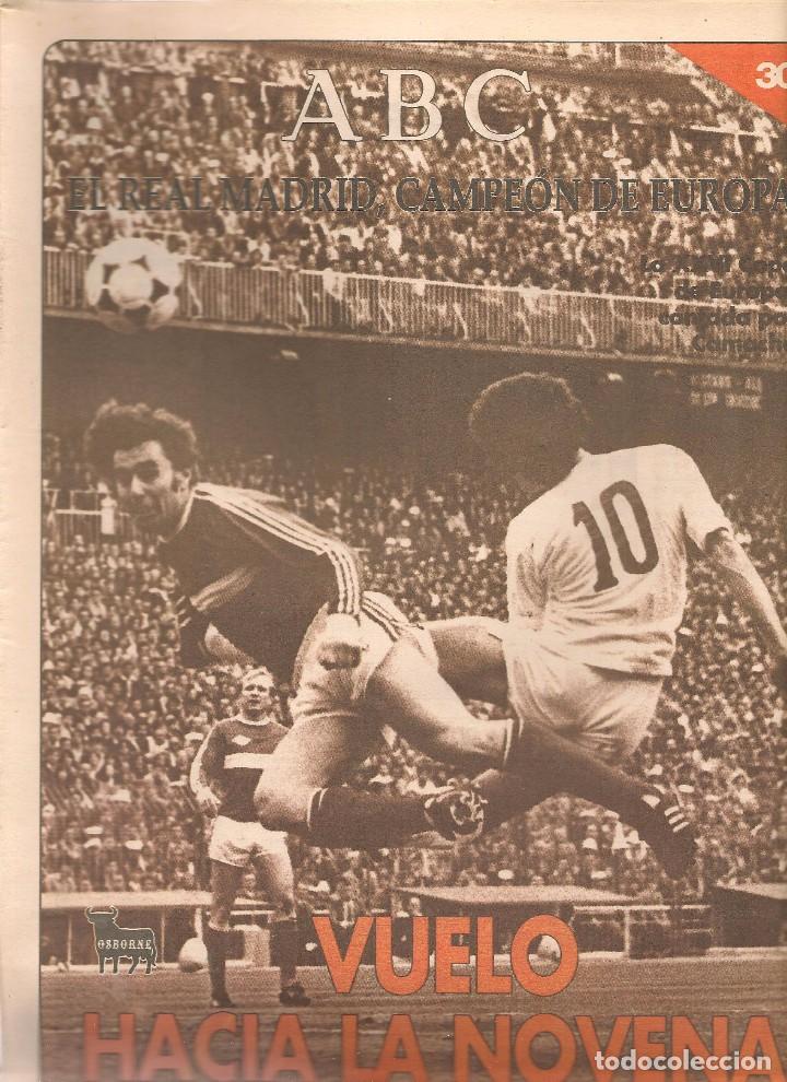 Coleccionismo deportivo: ABC. EL REAL MADRID, CAMPE&Oacute;N DE EUROPA. N&ordm; 30. VUELO HACIA LA NOVENA. (ST/B7 )