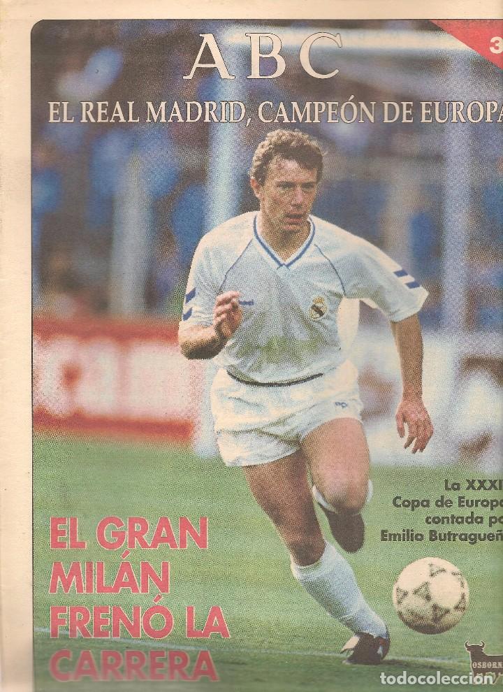 Coleccionismo deportivo: ABC. EL REAL MADRID, CAMPE&Oacute;N DE EUROPA. N&ordm; 34. EL GRAN MIL&acute;N FREN&Oacute; LA CARRERA.  (ST/B7 )