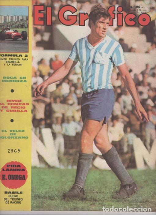 Coleccionismo deportivo: EL GRAFICO # 2565 COCO BASILE 1968 ISIDRO LANGARA SOLORZANO FERRARI BRAMBILLA BOCA JUNIORS PAIRETTI