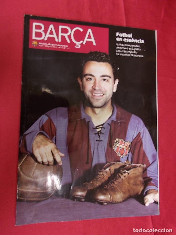 Collectionnisme sportif: BAR&Ccedil;A. REVISTA OFICIAL F.C. BARCELONA. N&ordm; 62. ABRIL-MAIG 2013. FUTBOL EN ESS&Egrave;NCIA.