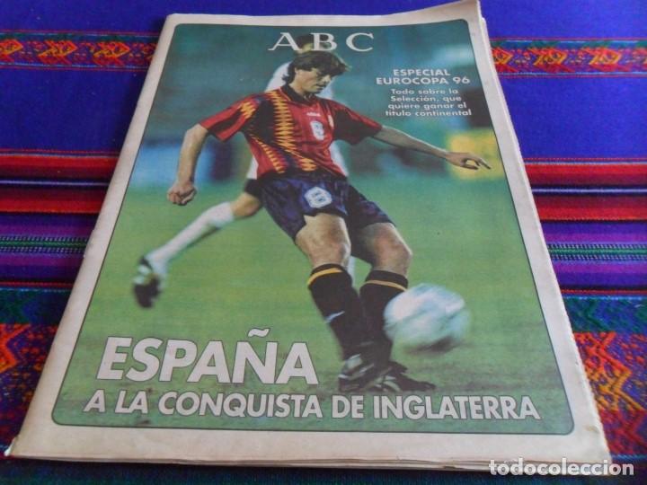 Coleccionismo deportivo: ABC ESPECIAL EUROCOPA 96. ESPA&Ntilde;A A LA CONQUISTA DE INGLATERRA. BUEN ESTADO.