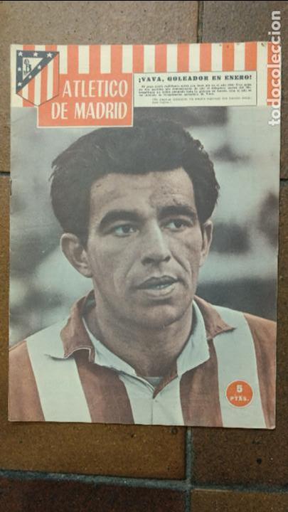 Sammelleidenschaft Sport: REVISTA OFICIAL ATL&Eacute;TICO DE MADRID, A&Ntilde;O I NUM 3 FEBRERO 1960
