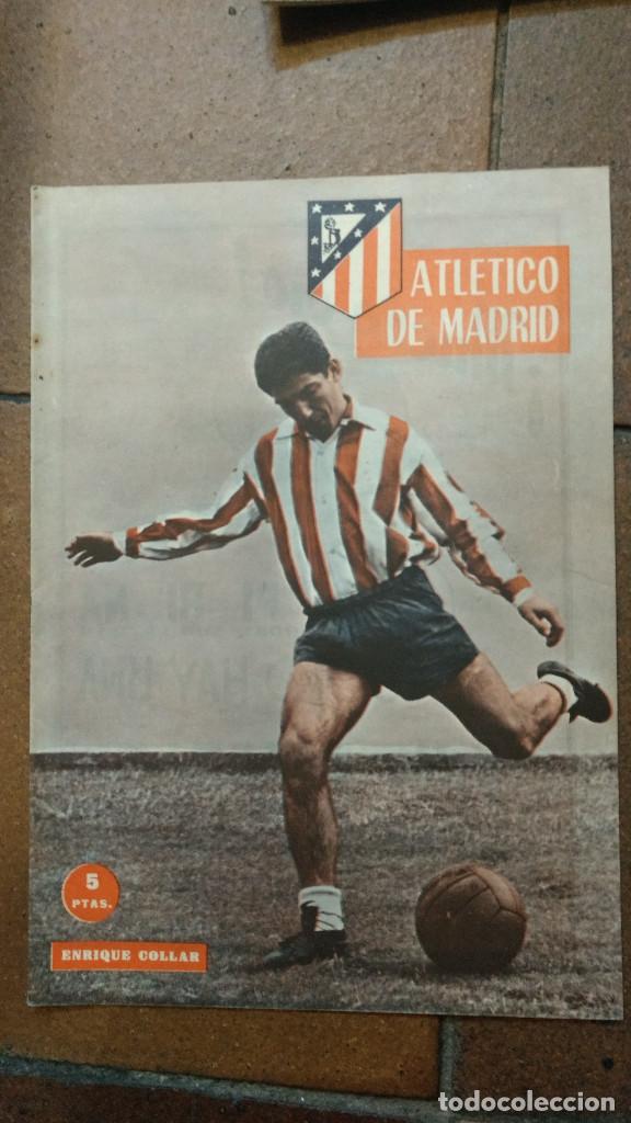 Coleccionismo deportivo: REVISTA OFICIAL ATL&Eacute;TICO DE MADRID, A&Ntilde;O II NUM 7 JUNIO 1960