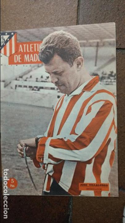 Coleccionismo deportivo: REVISTA OFICIAL ATL&Eacute;TICO DE MADRID, A&Ntilde;O II NUM 10 SEPTIEMBRE 1960 VILLALONGA
