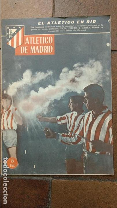 Sammelleidenschaft Sport: REVISTA OFICIAL ATL&Eacute;TICO DE MADRID, A&Ntilde;O II NUM 11 OCTUBRE 1960