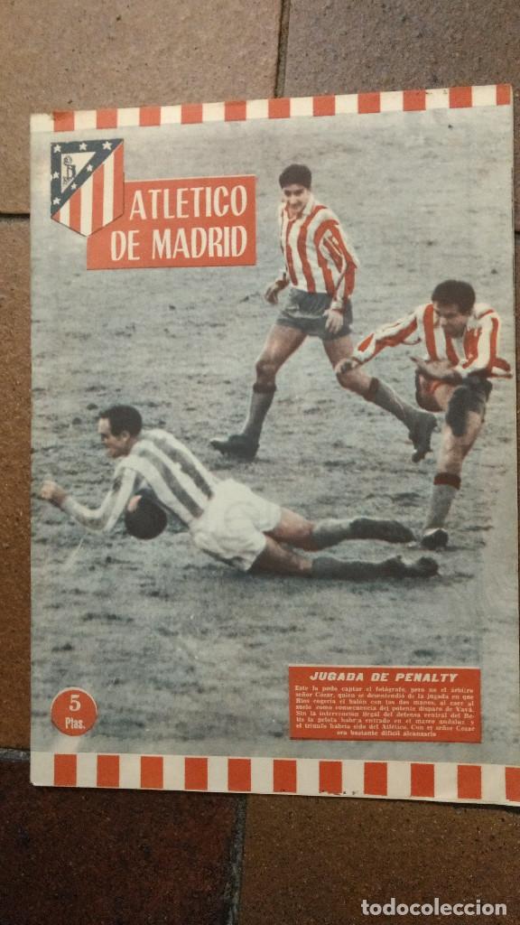 Collezionismo sportivo: REVISTA OFICIAL ATL&Eacute;TICO DE MADRID, A&Ntilde;O II NUM 12 NOVIEMBRE 1960