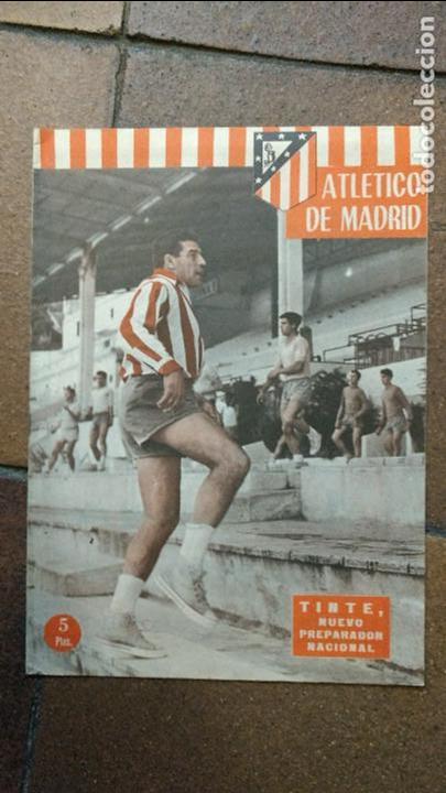 Coleccionismo deportivo: REVISTA OFICIAL ATL&Eacute;TICO DE MADRID, A&Ntilde;O III AGOSTO NUM 21 TINTE
