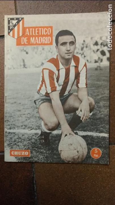 Coleccionismo deportivo: REVISTA OFICIAL ATL&Eacute;TICO DE MADRID, A&Ntilde;O IV ENERO 1962 NUM 26 CHUZO