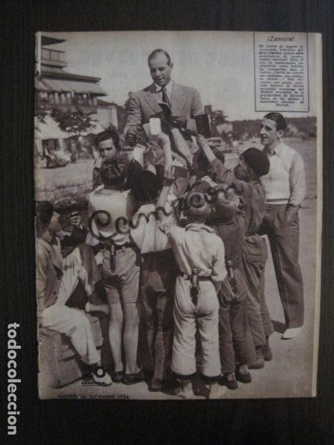 Collectionnisme sportif: RICARDO ZAMORA - PORTADA REVISTA CAMPEON - A&Ntilde;O 1934 FUTBOL -VER FOTOS -(V- 12.543)