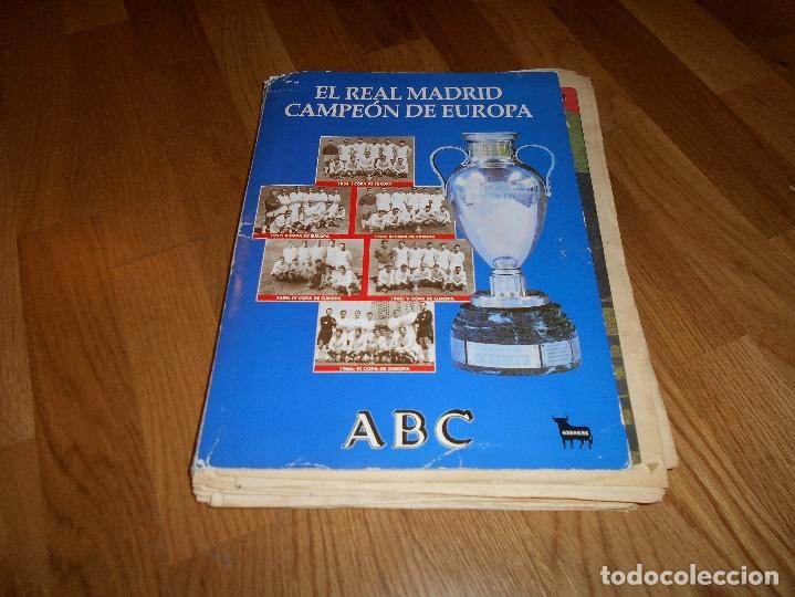 Coleccionismo deportivo: EL REAL MADRID CAMPEON DE EUROPA. ABC. COMPLETO. 37 FASCICULOS. A&Ntilde;O 1.998
