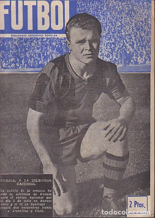 Collectionnisme sportif: REVISTA FUTBOL SEMANARIO DEPORTIVO 23 DE JUNIO 1953