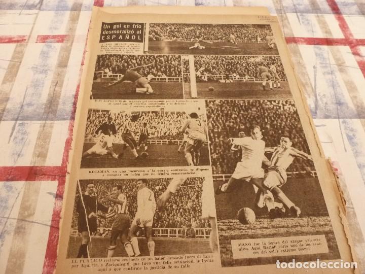 Collezionismo sportivo: (1-2-60) PAG.ORIGINAL DE LA &Eacute;POCA-ESPA&Ntilde;OL 0 VALENCIA 2