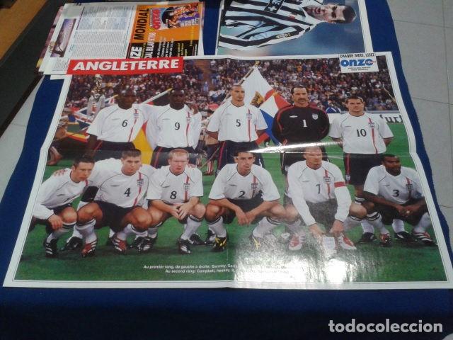 Coleccionismo deportivo: POSTER ANGLETERRE + BECKHAM  ONZO - Foto 1