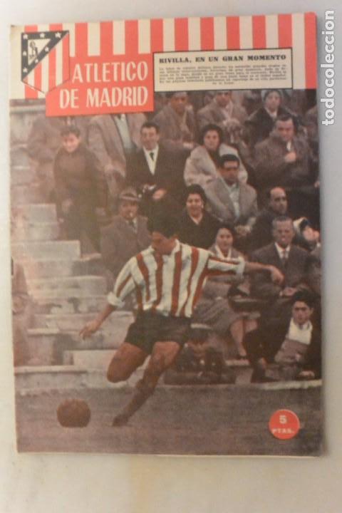 Coleccionismo deportivo: REVISTA OFICIAL ATLETICO MADRID . REVILLA. A&Ntilde;O II N&ordm; 4 . 1960