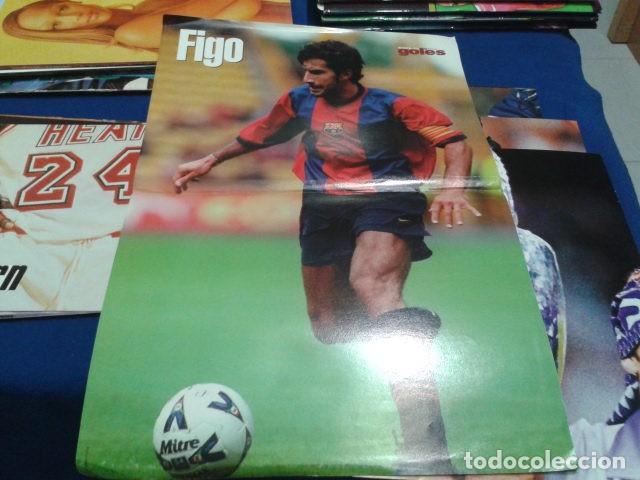Coleccionismo deportivo: POSTER SOLO GOLES ( FIGO )
