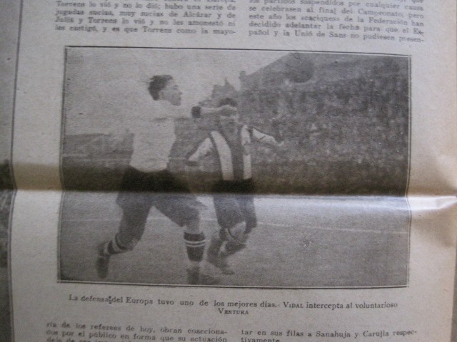 Coleccionismo deportivo: GACETA SPORTIVA-FIGURAS FUTBOL CATALAN-ESPAÑOL-KARLIN-BARCELONA ALCANTARA-1922- VER FOTOS-(V-13.399) - Foto 11 - 112241959