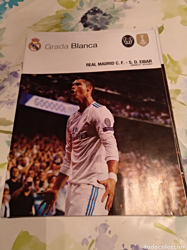 Coleccionismo deportivo: Grada blanca rm eibar