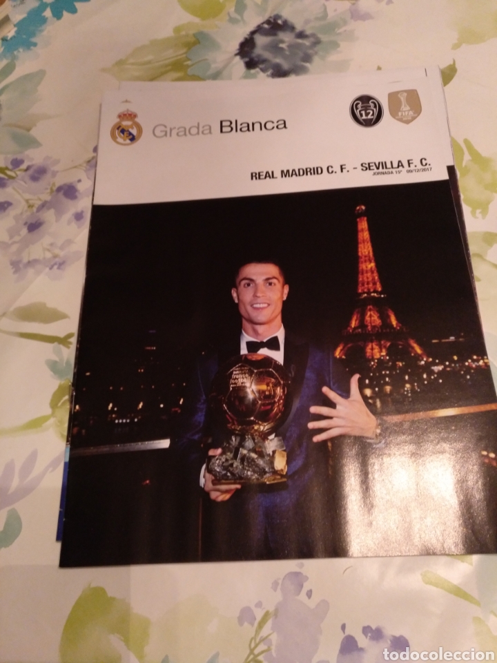 Coleccionismo deportivo: Grada blanca rm sevilla