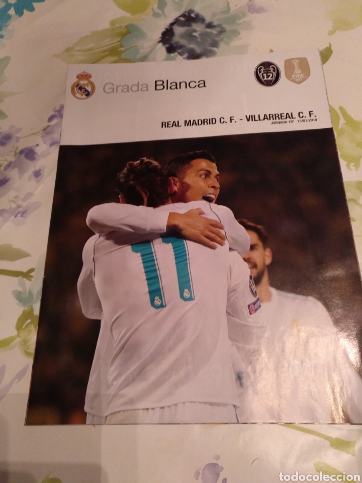 Coleccionismo deportivo: Grada blanca rm villarreal