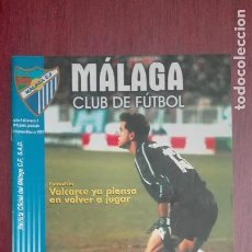 Coleccionismo deportivo: REVISTA OFICIAL MALAGA CF NUMERO 5 2001