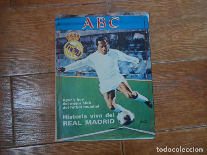 Coleccionismo deportivo: ABC HISTORIA VIVA DEL REAL MADRID FASCICULO 1