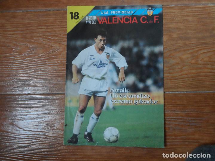 Coleccionismo deportivo: HISTORIA VIVA DEL VALENCIA LAS PROVINCIAS FASCICULO 20 POSTER VALENCIA CF 83 - 84  1983 1984