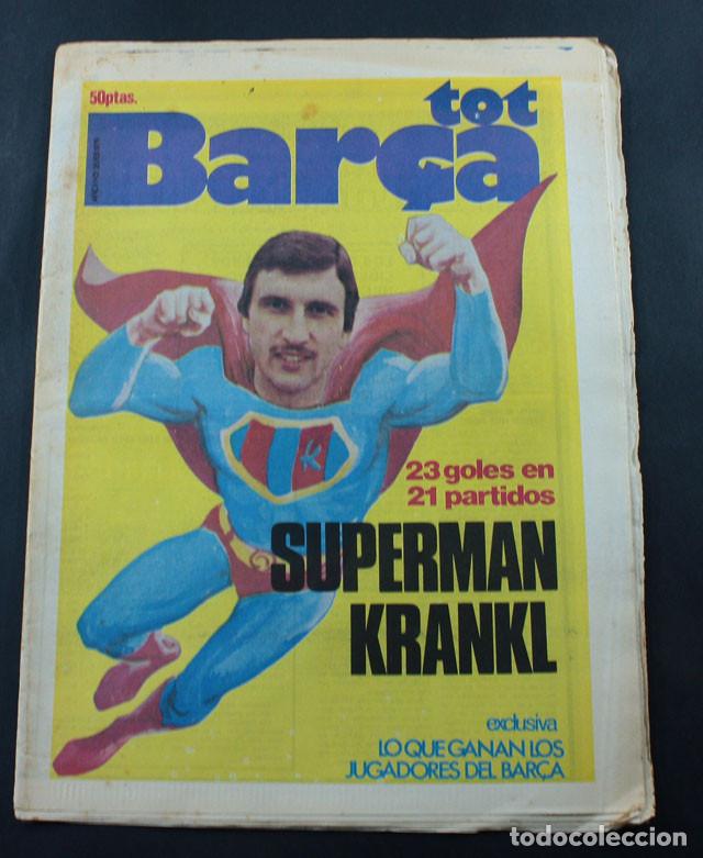 Sports collectibles: PERIODICO TOT BAR&Ccedil;A N&ordm; 5, 26 DE FEBRERO DE 1979