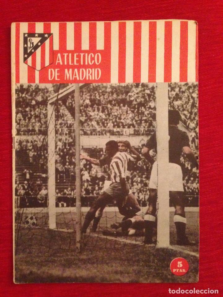 Sports collectibles: REVISTA OFICIAL ATLETICO MADRID FINAL RECOPA FIORENTINA 1962
