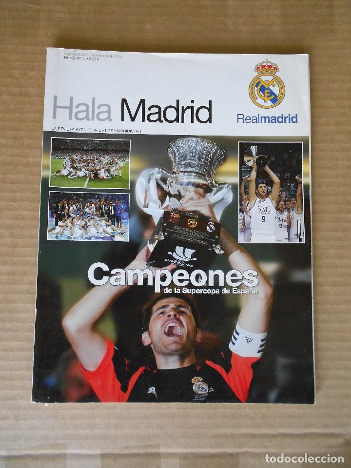 Collezionismo sportivo: HALA MADRID N&ordm; 44 (SEPTIEMBRE/NOVIEMBRE 2012) NO INCLUYE POSTERS