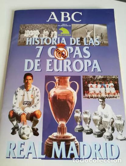Coleccionismo deportivo: Coleccionable ABC Real Madrid Copas de Europa
