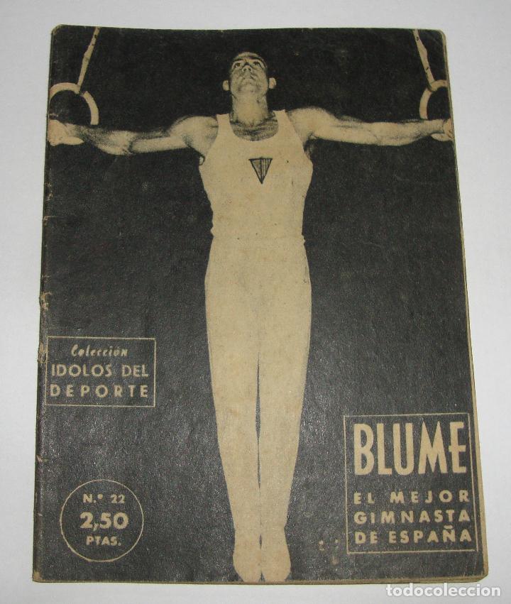 Coleccionismo deportivo: REVISTA COLECCION IDOLOS DEL DEPORTE BLUME - Foto 1 - 121594047