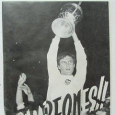 Coleccionismo deportivo: CAMPEONES - VALENCIA C.F. - CAMPEON DE ESPAÑA Y GANADOR DE LA COPA S.E. EL GENERALISIMO - AÑO 1967