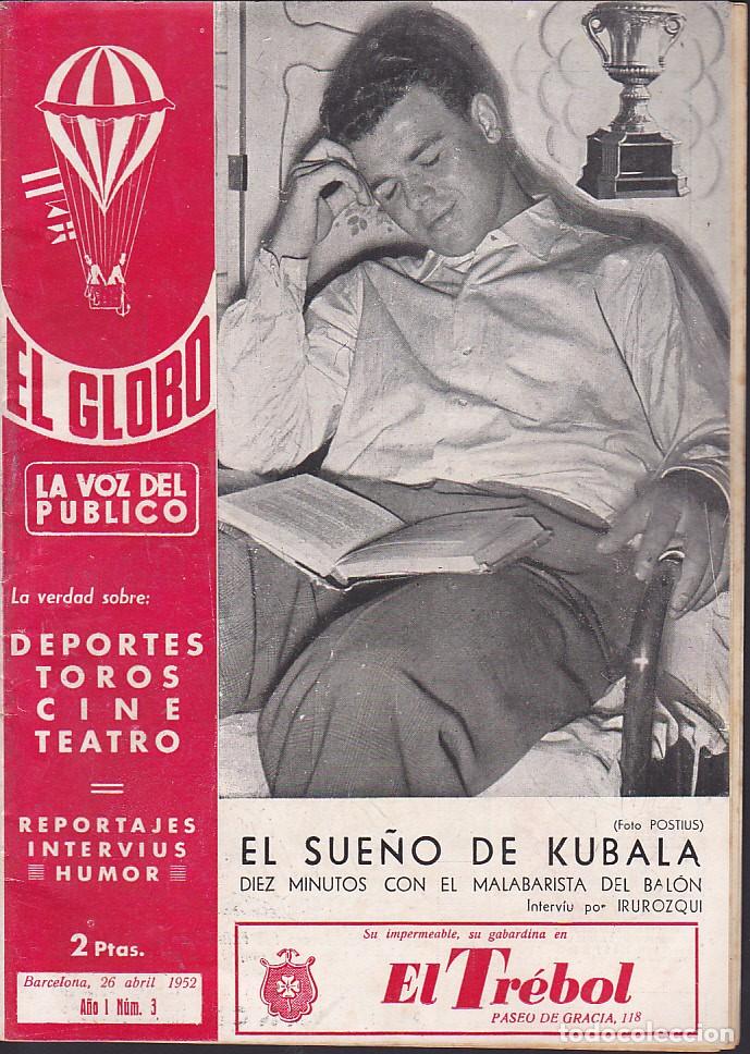 Sports collectibles: SENANARIO DEPORTIVO EL GLOBO N&ordm; 3