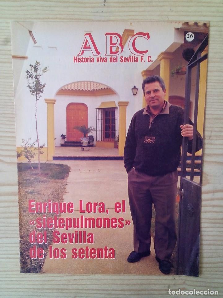 Coleccionismo deportivo: ABC Historia Viva Del Sevilla - Numero 26