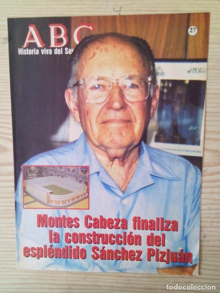 Coleccionismo deportivo: ABC Historia Viva Del Sevilla - Numero 27