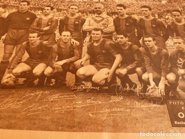 Coleccionismo deportivo: REVISTA FUTBOL(5-5-53) !!!!BAR&Ccedil;A 3 ATH.BILBAO 2 !!!!! CAMPE&Oacute;N LIGA F.C.BARCELONA POR SEXTA VEZ !!!!
